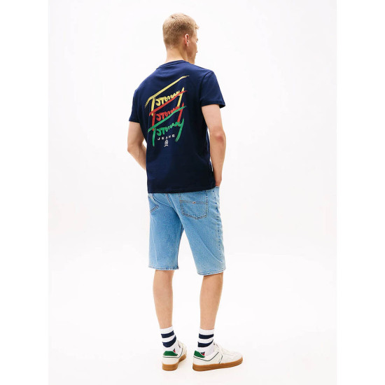 Tommy Hilfiger Ανδρική κοντομάνικη μπλούζα Back Logo Graphic T-Shirt